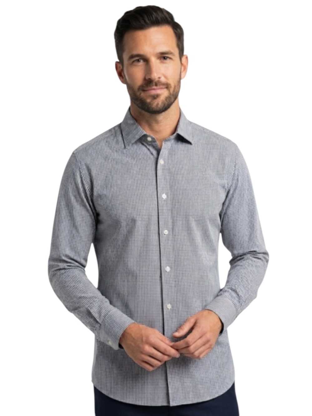 Todd Snyder Button Down Shirt Mens 17.5 34/35 Blue Green Check Long Sleeve XL
‎J